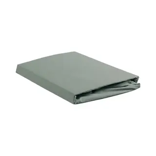 Ambiante Katoen - Topper Hoeslaken - 160x200 - Groen