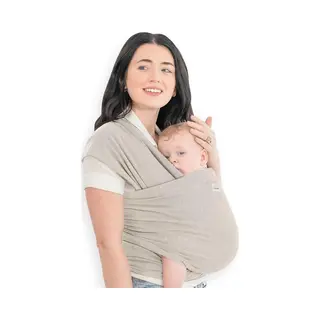 Frummel Draagdoek - Rekbare Draagdoek - Ergonomisch - Beige