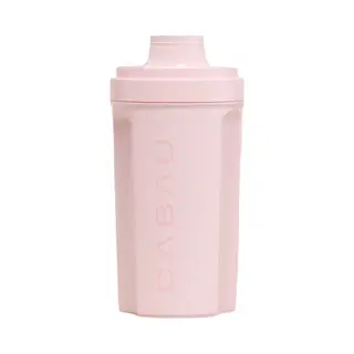 Cabau Shakebeker Transparant Pink (700 Ml) - Bpa-vrij - Klontvrij Inclusief Zeef - Proteïne Shaker - Voor Jouw Eiwit-en Maaltijdshakes - Vaatwasser