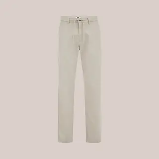 We Fashion Heren Regular Fit Flex Chino