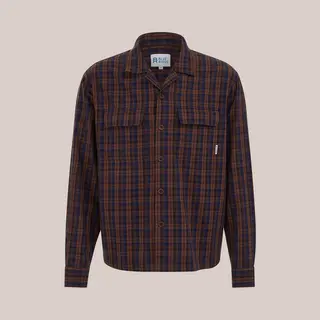We Fashion Heren Regular Fit Flanellen Overhemd Met Ruit