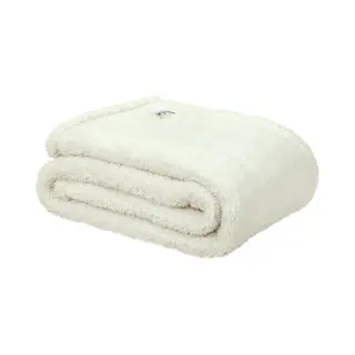 DoubleDry Teddy Fleece Deken - Ultrazacht - 130x170 Cm - Ecru