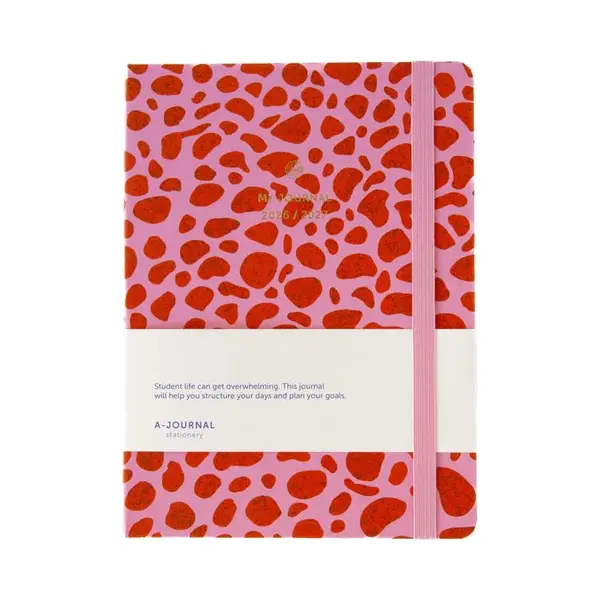 A-Journal My Journal Schoolagenda 2026-2027 Leopard thumbnail