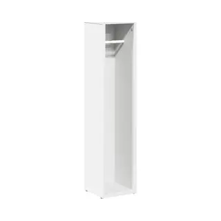 Bathroom Cabinet With Roll Holder White 20.5x20x90 Cm Vidaxl