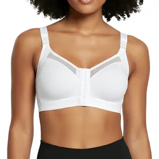 Shapetape Corrigerende Bh Met Voorsluiting - Maat 4XL - Wit - Corrigerende BeHa Met Push Up - Beugelloze Bh - Post Operatieve Bh - Magic Bra - Comfort Bh -