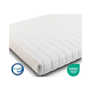 Easy Bedden EasyBedden® Topmatras - 70x200 - Topper Matras Hr Koudschuim - Hybrid - Topdekmatras - Circa 9 Cm - Afritsbaar Wasbaar Tijk - Orthopedisch Purschuim