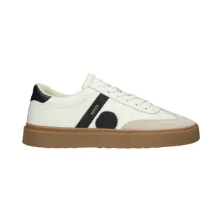 Blackstone Sneakers Laag 'Quartz Auden EG554' Zwart / Wit