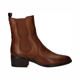 Loff 1881 Enkellaarsjes - Dames - Cognac - Maat, 37
