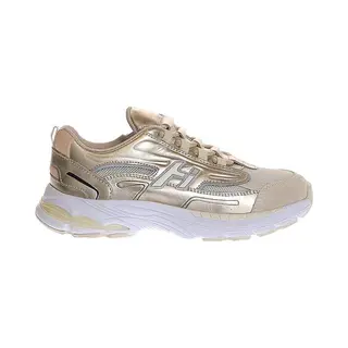 Hip H1660 Sneakers Meisjes - Leren Sneaker - Goudkleurig - Maat 39