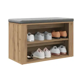 VidaXL Schuhregal Artisan-Eiche 75 X 35 X 45 Cm Holzwerkstoff
