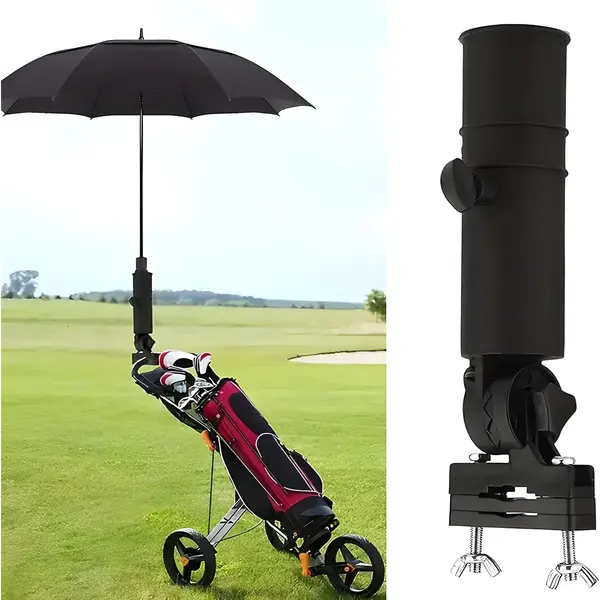 Stripe Parapluhouder Voor Golftrolley, Verstelbaar thumbnail