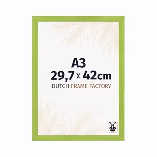 Dutch Frame Factory Fotolijst A3 29, 7x42 Cm - Mdf - Groen - Praag