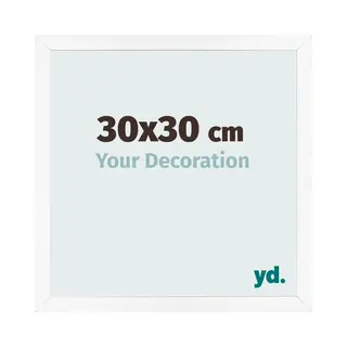 Your Decoration Fotokader 30x30 Cm - Wit Mat - Mdf - Bologna