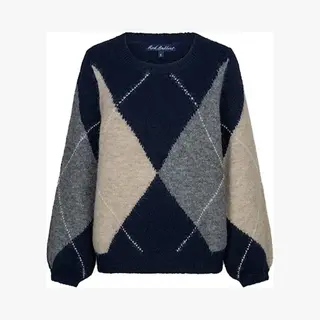 Red Button - Dames Sweater - Maat M - Vrouwen - Marine -