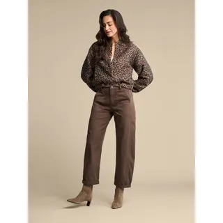Red Button Rb Bomber Jaquard Grey Brown