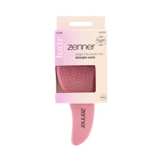 Zenner Haarborstel Tangle Free Midi Roze 1 Stuk