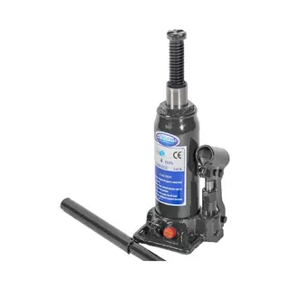 Datona® Hydraulische Potkrik – Compacte 4 Ton Lift – Inclusief Lange Pompstang – Tuv, Gs En Ce Gekeurd – Zwart