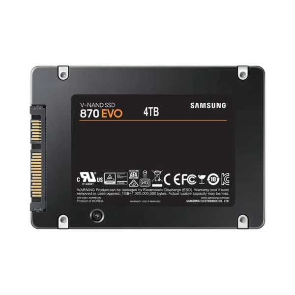 Samsung 870 Evo 4 Tb 2.5" Serial Ata Iii V-Nand Mlc thumbnail
