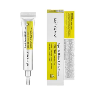 Mary&May Spicule Retinol Pdrn Creme - Koreanische Feuchtigkeitscreme Mit Marinen Spicules & Nano-Liposom-Retinol - Porentextur-Straffung, Ceramid