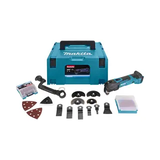 Makita DTM51ZJX3 oszillierendes Multifunktionswerkzeug Schwarz, Blau 20000 Opm