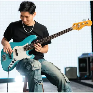 Fender Player Ii Jazz Bass Rw Aquatone Blue