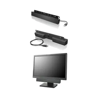 Lenovo Usb Soundbar Black 2.0 channels 2.5 W