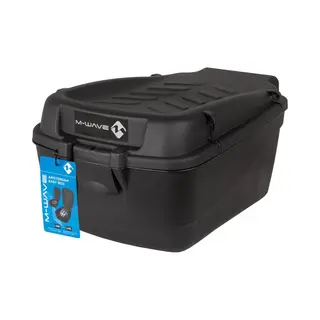 M-Wave Amsterdam Easy Box L-Xl Hinterrad Fahrradtopcase 18 L Kunststoff Schwarz