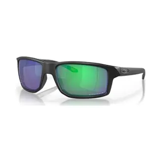 Oakley Unisex Gibston Sonnenbrille, Matt Schwarz/Prizm Jade, 60