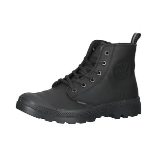 Shoes Palladium | Pampa Hi Zip Lth Ess | Black/black