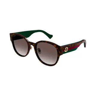 Gucci Gg1304sk Sonnenbrillen Damenbrillen Havana Rund Braun 56mm