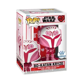 Funko Pop! Star Wars 497 Bo-Katan Kryze Rose Valentine Exclusive