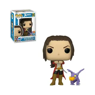 Marvel Funko The XMen - Pop! Deluxe X-Men, Kitty Pryde With Lockheed 9 Cm Verzamelfiguur - Multicolours