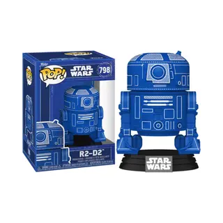 Star Wars Funko Pop Vinyl, R2-D2 (Blueprint)