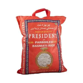 Président Golden Sella Basmati Rijst Parboiled - 5 Kg