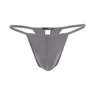 Hom Plume G-string Ondergoed Voor Heren (1 Stuk), Antraciet Grijs.