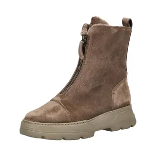 Paul Green Damen, Frauen Klassische Stiefeletten, Warm Gefüttert, Bootee, Booties, halbstiefel, Kurzstiefel, uebergangsschuhe, Braun (Suede/Earth),