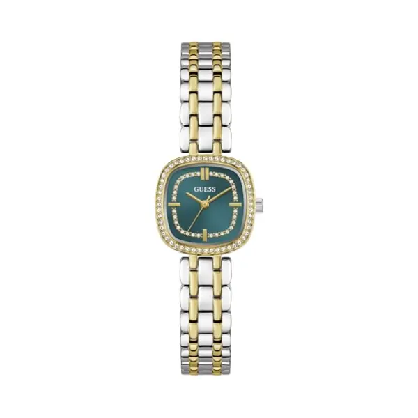 Guess Hazel - Dames Horloge - Groen Met Band thumbnail