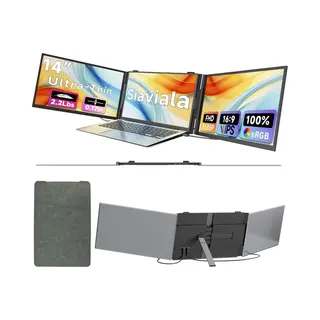 Siaviala S8 Pro 14" Portable Monitor | 1kg Ultralicht | 180° Kantelbaar | 100W Omgekeerd Opladen | Dual Speakers | Plug & Play | 300% Efficiëntie |