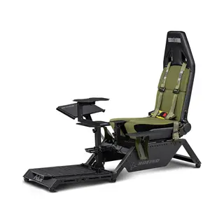 Next Level Racing Flight Simulator Boeing Military Nlr-S028, Sim Rig, Grün