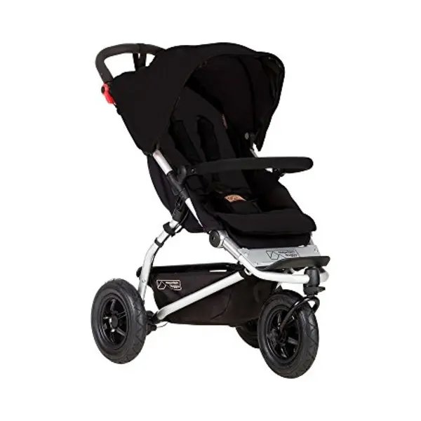 Mountain Buggy Swift All-terrain kinderwagen 1 zitplaats(en) Zwart thumbnail