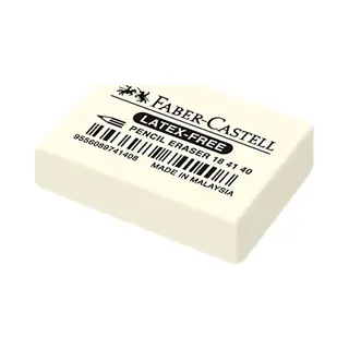 Faber-Castell 7041-40 vlakgum Wit