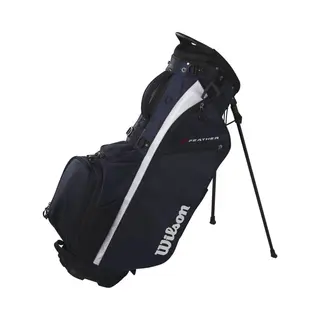 Wilson Feather Standbag 2025 - Blauw Wit