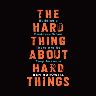 Isbn The Hard Thing About Hard Things boek Hardcover 304 pagina's