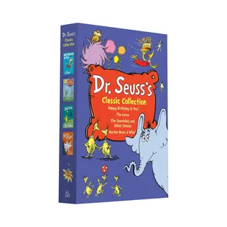 Classic Seuss- Dr. Seuss's Classic 4-Book Boxed Set Collection