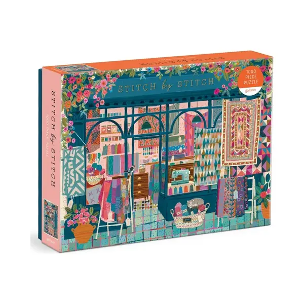 Galison Stitch By Stitch Puzzel 1000 Stukjes thumbnail