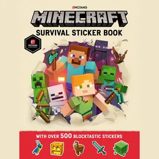 Isbn Minecraft Survival Sticker Book boek Engels Paperback