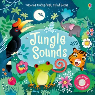 Usborne Publishing Jungle Sounds boek 10 pagina's