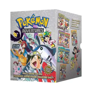 Isbn Pokémon Adventures Gold & Silver Box Set (Set Includes Vol. 8-14) boek Engels Trade paperback 1552 pagina's