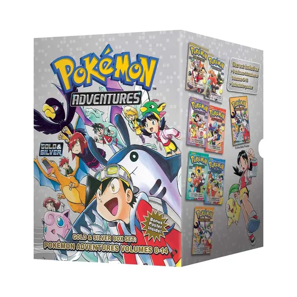 Isbn Pokémon Adventures Gold & Silver Box Set (Set Includes Vol. 8-14) thumbnail