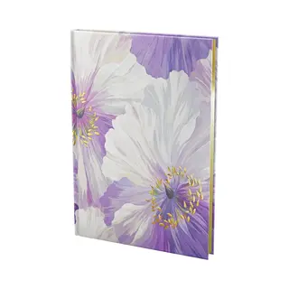 Teka, Notitieboekje + Schrijfblok, Grosses Notizbuch Blühende Mohnblumen (Speciale Groeven, Hardcover)